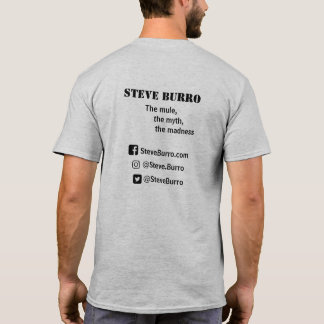 Camiseta masculina de Steve Burro
