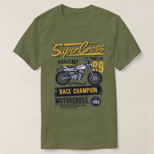 camiseta masculina de SuperCross