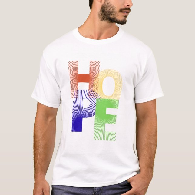 Camiseta masculina de tipografía (Anverso)