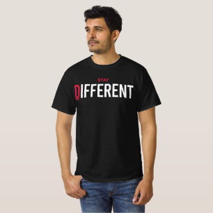 Camiseta masculina de tipografía motivacional Mant
