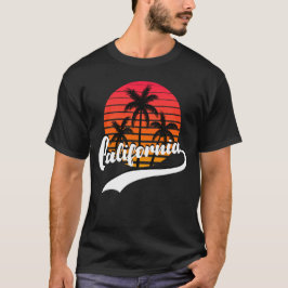 Camiseta masculina de verano de Black California R