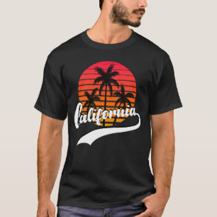 Camiseta masculina de verano de Black California R