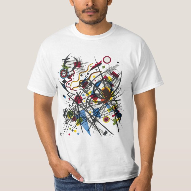 Camiseta masculina de Wassily Kandinsky (Anverso)
