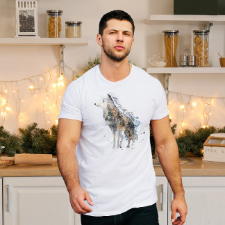 Camiseta masculina de Winter Wolf