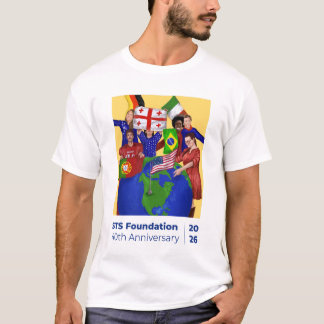 Camiseta masculina del 40º aniversario de STS Foun