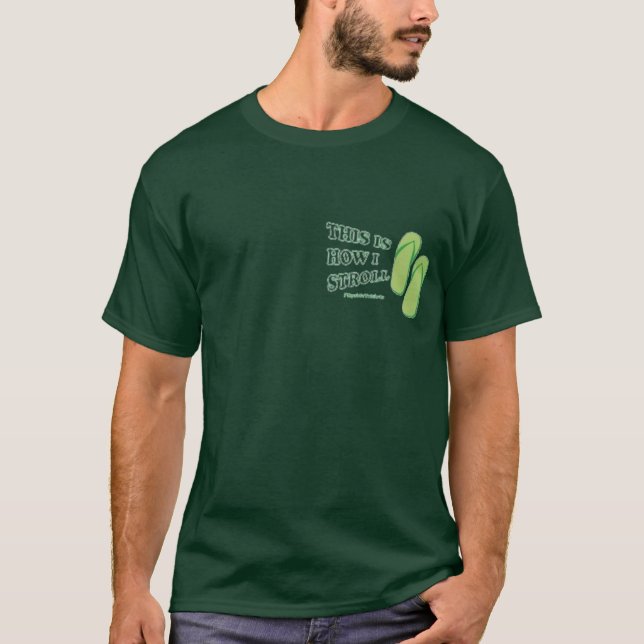 camiseta masculina del deporte (Anverso)