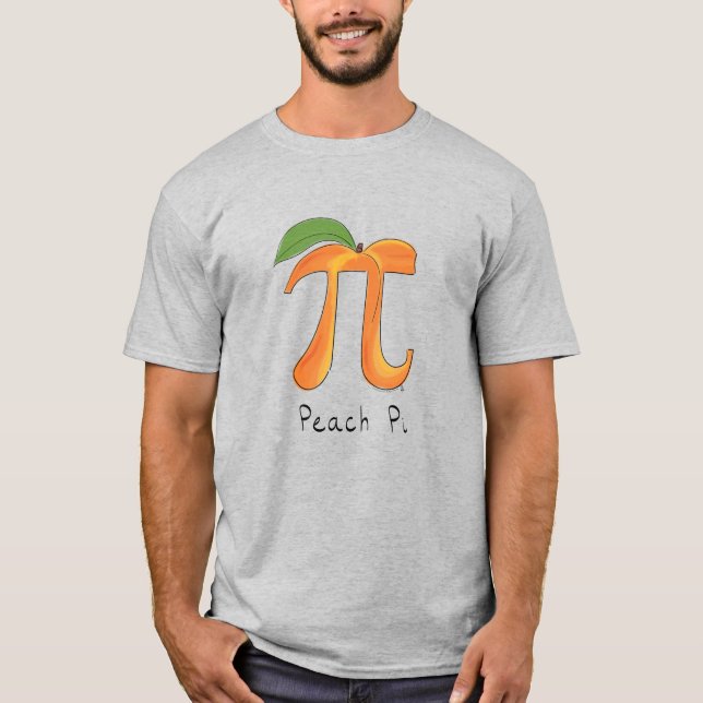Camiseta masculina del Día de las matemáticas de P (Anverso)