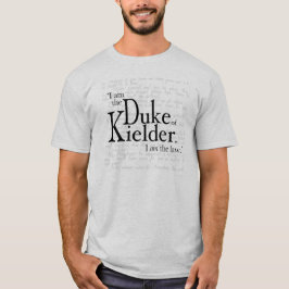 Camiseta masculina del duque de Kielder