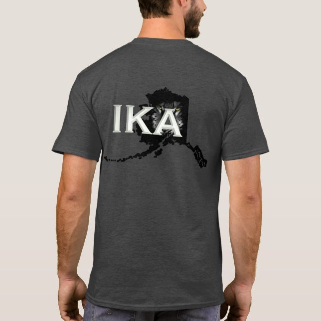 Camiseta masculina del emblema IKA (Reverso)