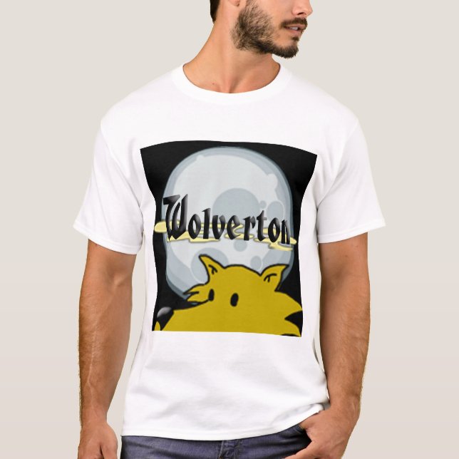 Camiseta masculina del logotipo de Wolverton (Anverso)