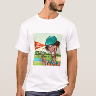 Camiseta masculina del MAD Poker Golf Pazzo