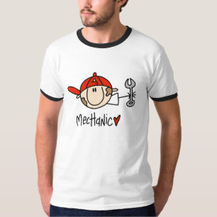 Camiseta masculina del mecánico
