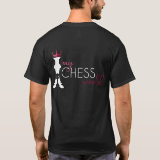 Camiseta masculina del mundo del ajedrez