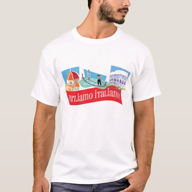 Camiseta masculina del Paramo Italiano (Anverso)