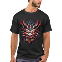 Camiseta masculina Demon Face