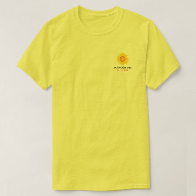 Camiseta masculina - Día nacional del girasol (Diseño del anverso)