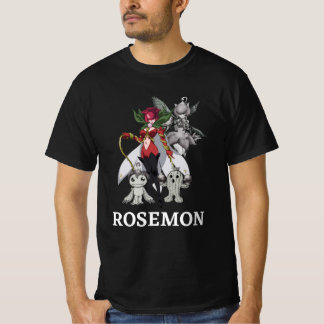 Camiseta Masculina Digimon Tri Rosemon