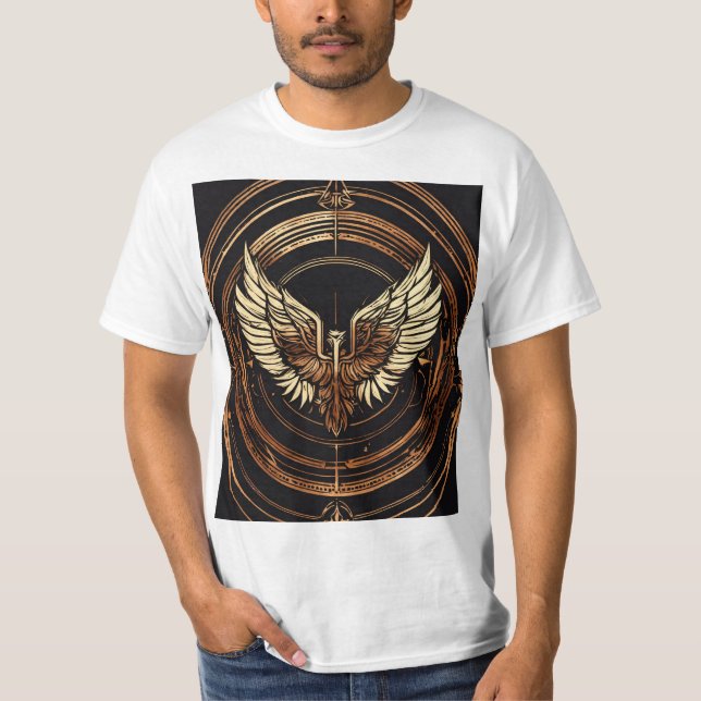 camiseta masculina diseñada (Anverso)