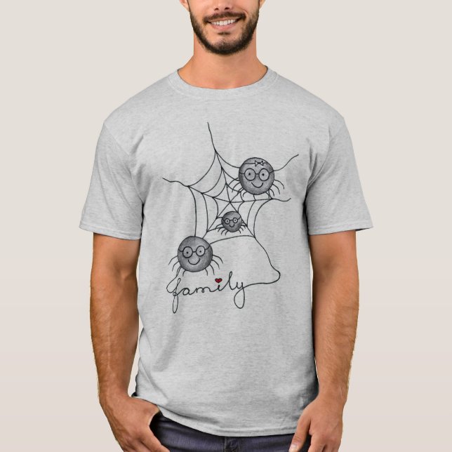 Camiseta masculina divertida con una foto (Anverso)