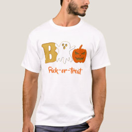 Camiseta masculina divertida de Boo Halloween