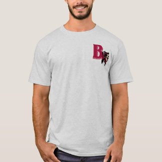 Camiseta masculina: el logo Braves delante y atrás