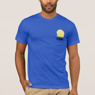 Camiseta masculina en azul real