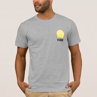 Camiseta masculina en gris Heather