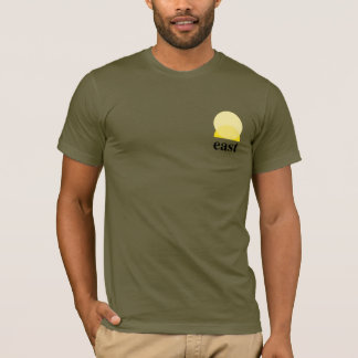 Camiseta masculina en verde