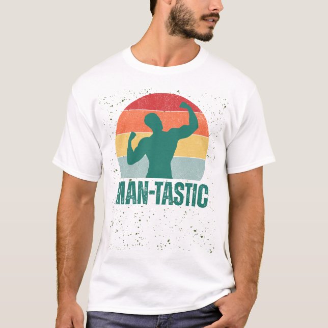 Camiseta masculina graciosa (Anverso)