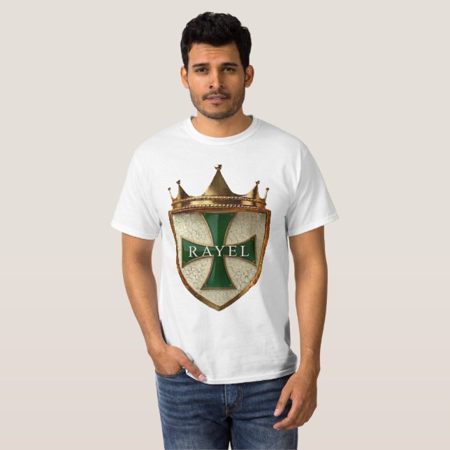 Camiseta masculina Green Crest RayEl (Anverso completo)