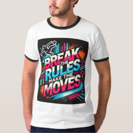 Camiseta masculina inspirada en la danza