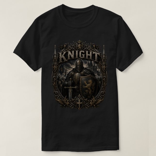 Camiseta masculina Knight Elite Edition (Diseño del anverso)