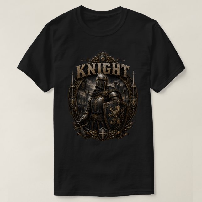 Camiseta masculina Knight Elite Edition (Diseño del anverso)