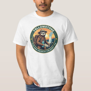 Camiseta masculina - ¡LENTA Y disfruta la aventura