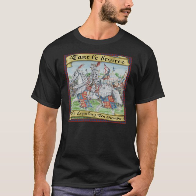 Camiseta masculina mediana de Tant le desiree (Anverso)