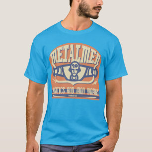 Camiseta masculina metalizado