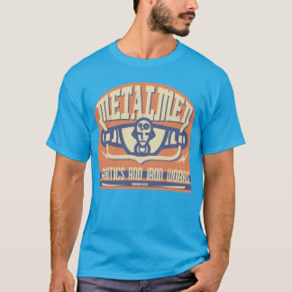 Camiseta masculina metalizado
