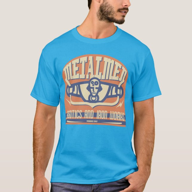 Camiseta masculina metalizado (Anverso)