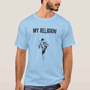 Camiseta masculina Mi religión