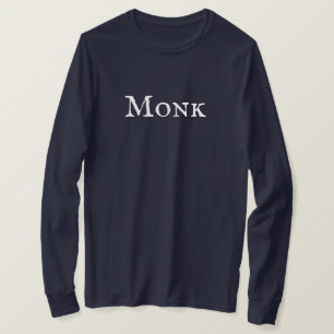 Camiseta masculina "monje"