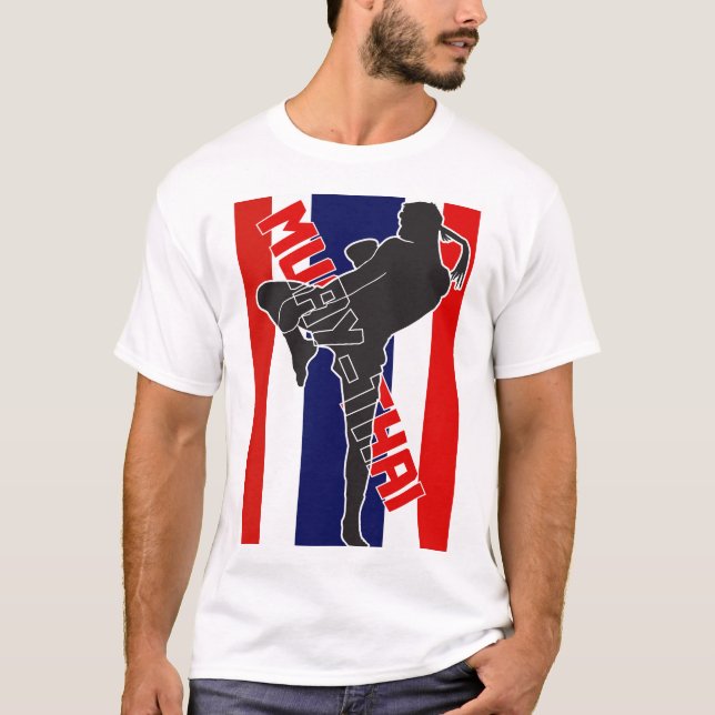 Camiseta Masculina Muay Thai (Anverso)