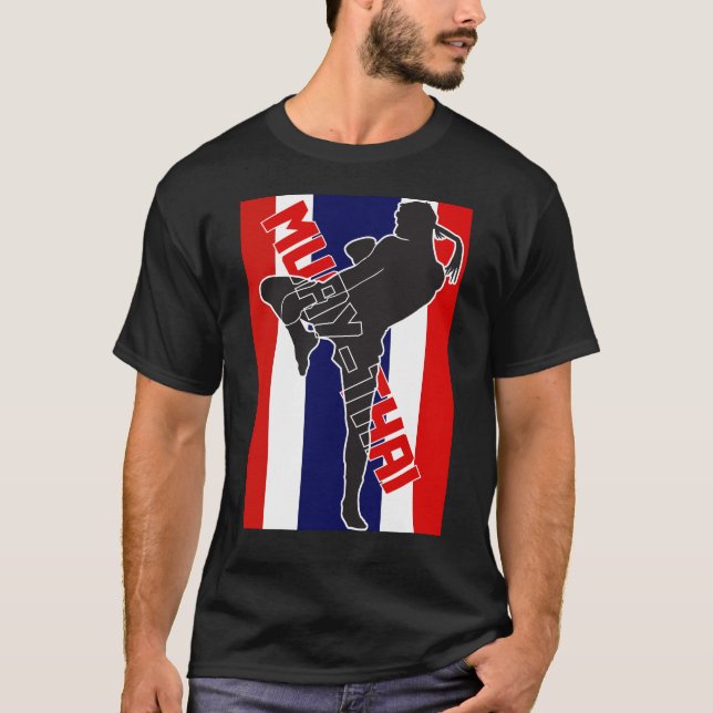 Camiseta Masculina Muay Thai (Anverso)