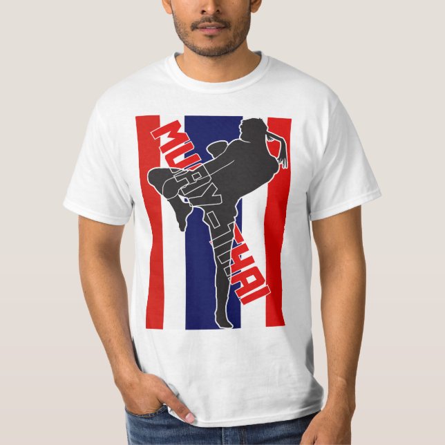 Camiseta Masculina Muay Thai/ MuayThai MartialArts (Anverso)
