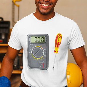 Camiseta masculina multímetro