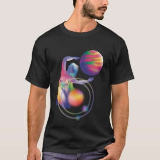 Camiseta masculina mundos