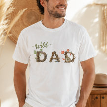 Camiseta masculina Papá del Salvaje