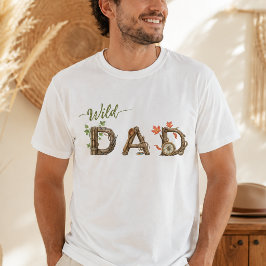 Camiseta masculina Papá del Salvaje 