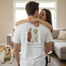 Camiseta masculina personalizada sin golf hoy Labr