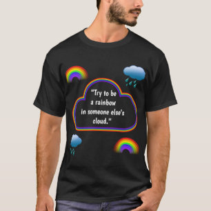 Camiseta masculina 'Rainbow'