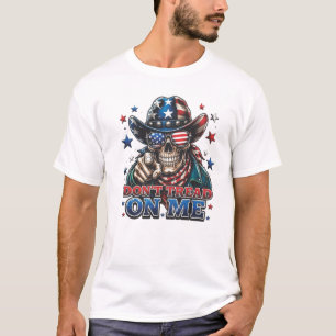 Camiseta masculina Red White Blue and True Eagle⁠